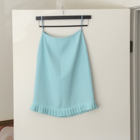 NWOT Calvin Klein Sky Blue Blazer Skirt Set, 2 - Picture 7 of 7